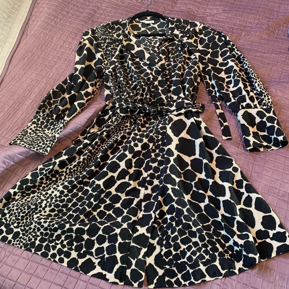 TopShop leopard dress size 12US - Picture 4 of 8